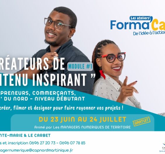 Visuel- Atelier FORMA'CAP juin-juillet25