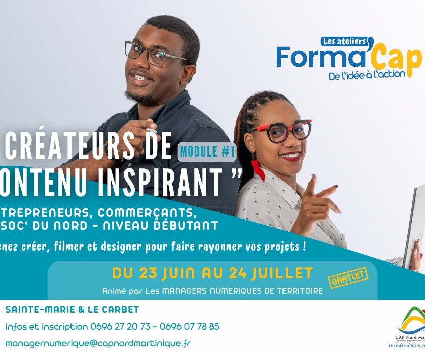 Visuel- Atelier FORMA'CAP juin-juillet25
