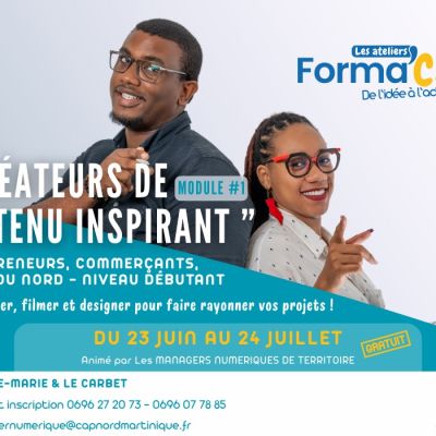 Visuel- Atelier FORMA'CAP juin-juillet25